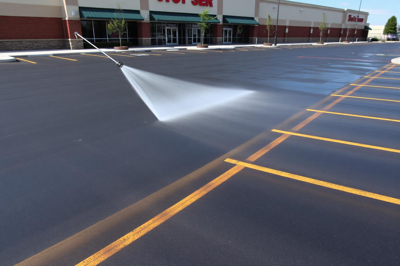 Parking Lot Cleaning service in DuPage & Cook County, Illinois