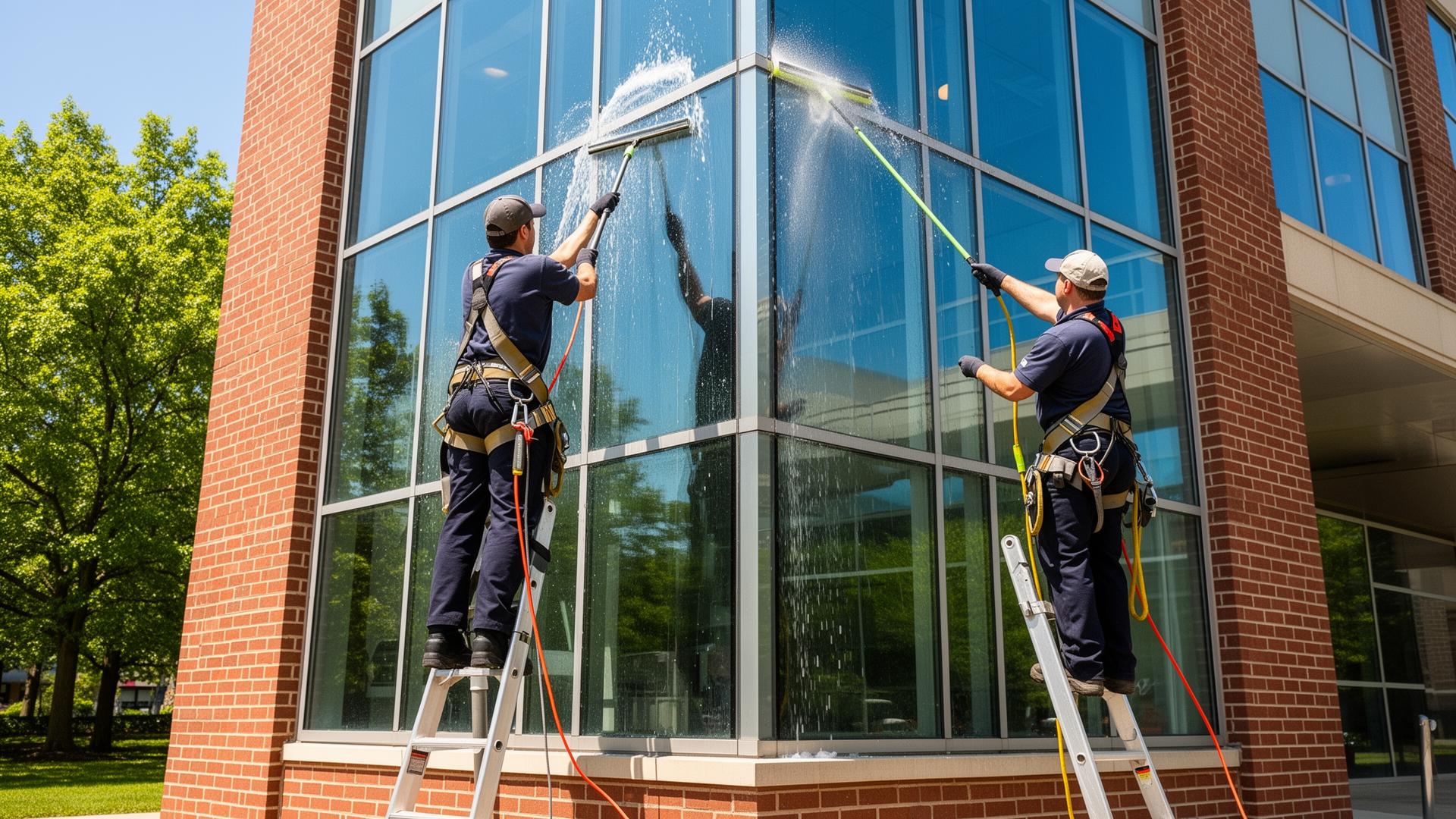 Commercial Window Cleaning service in DuPage & Cook County, Illinois