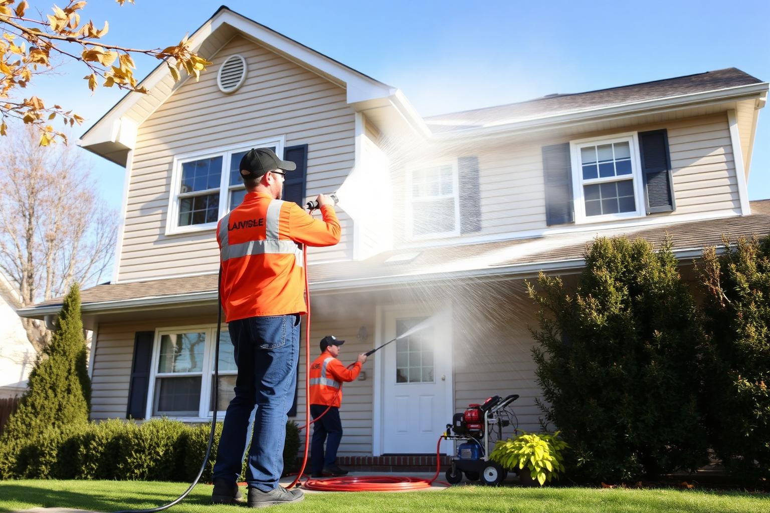 House Washing service in DuPage & Cook County, Illinois